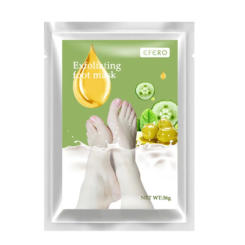 Spa Foot Soak Foot Socks 1 Foot Peeling Pair Exfoliating Feet Baby Skin Care Curved Foot File with Handle
