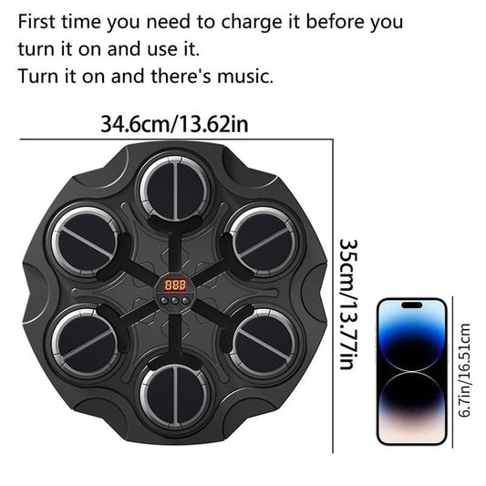 Wall Mounted Smart Boxing Trainer, Home Counting Fitness Boxing Target Machine, Boxing Training Equipment for Home Gym Workout, Gym Accessories