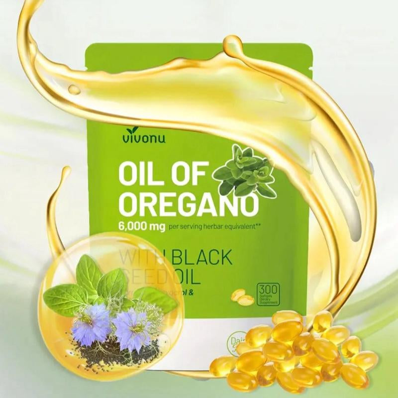 Oregano Oil Healthcare Dietary Supplement Natural