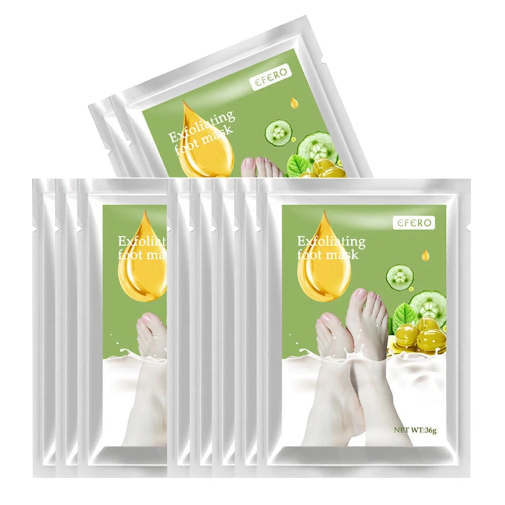 Spa Foot Soak Foot Socks 1 Foot Peeling Pair Exfoliating Feet Baby Skin Care Curved Foot File with Handle