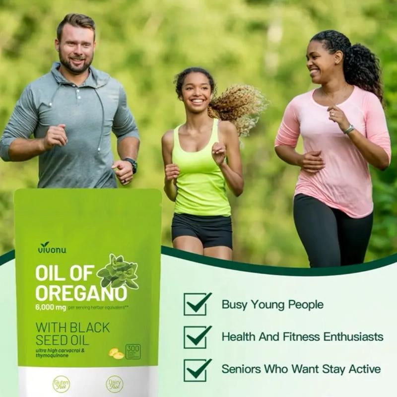 Oregano Oil Healthcare Dietary Supplement Natural