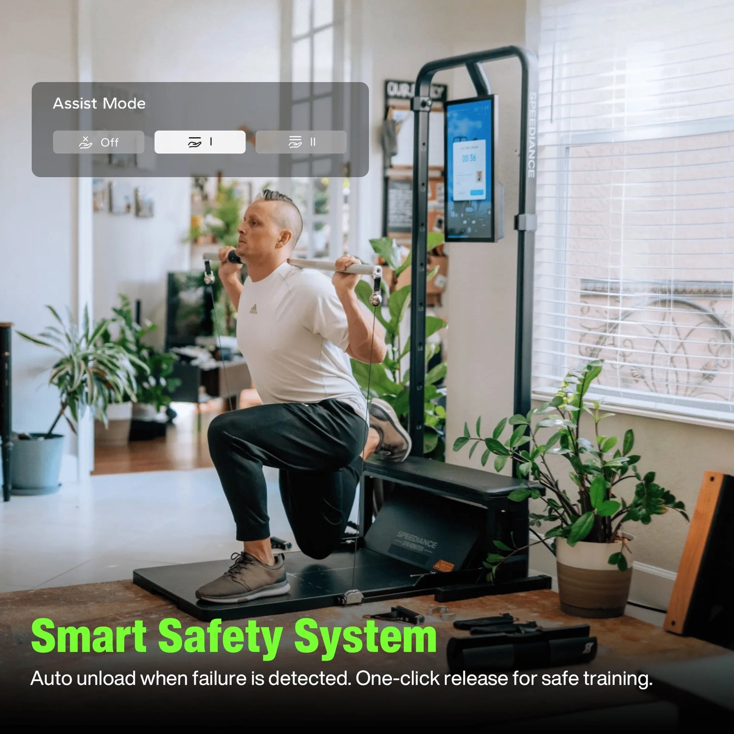 AI Smart Home Gym, All-In-One Digital Weight Workout Machine for Full Body Training