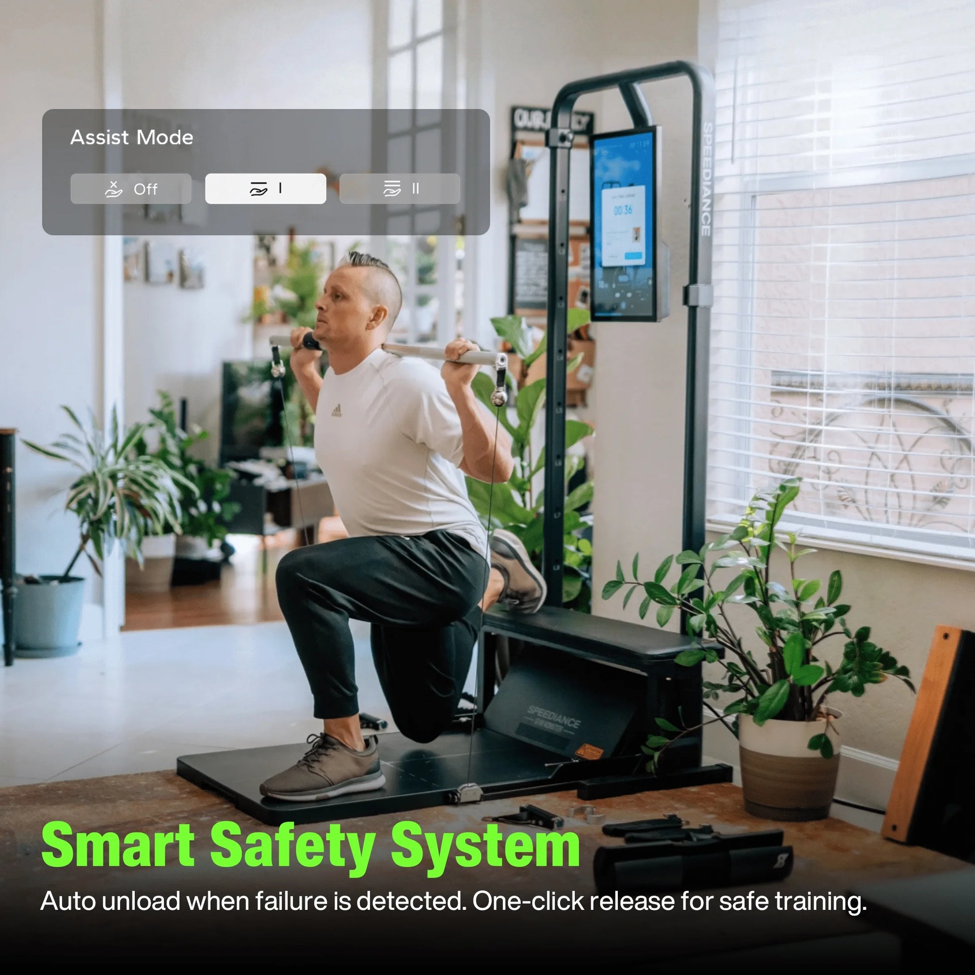 AI Smart Home Gym, All-In-One Digital Weight Workout Machine for Full Body Training