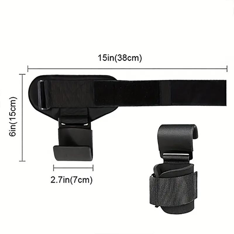 1 Pair Heavy Duty Weight Lifting Hooks with Padded Grip, Dumbbell Barbell Powerlifting Aid, Perfect for Pull Ups and Powerlifting, Gymtok, Weight Losing Products, Christmas Gift