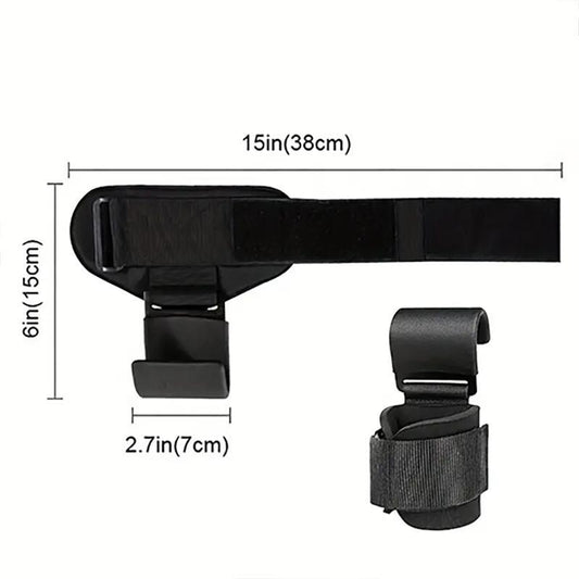 1 Pair Heavy Duty Weight Lifting Hooks with Padded Grip, Dumbbell Barbell Powerlifting Aid, Perfect for Pull Ups and Powerlifting, Gymtok, Weight Losing Products, Christmas Gift