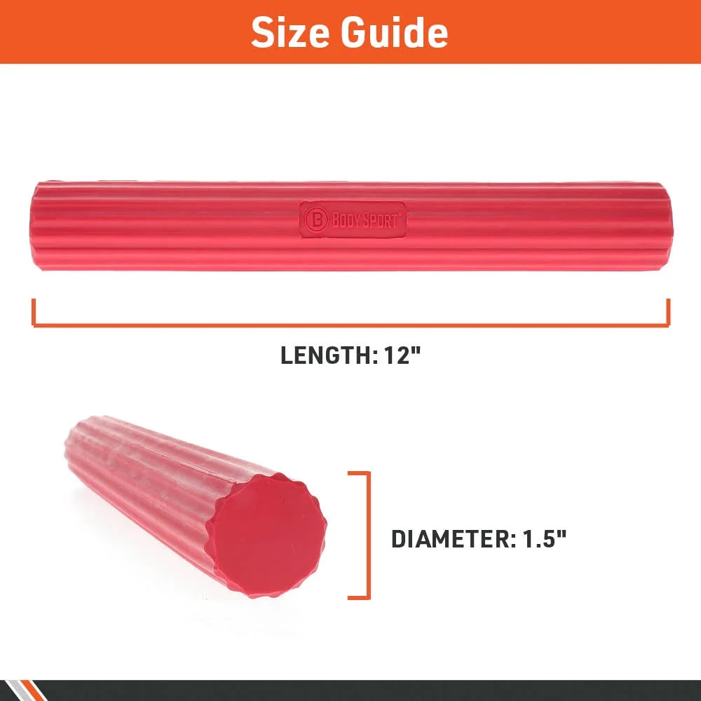 Twist & Flex Bar, Green, Medium, 15 Lb. – Flexible Rehab Equipment for Tennis Elbow, Golfer'S Elbow, Arm Injuries, & Tendonitis – Resistance Training for Improved Grip & Strength