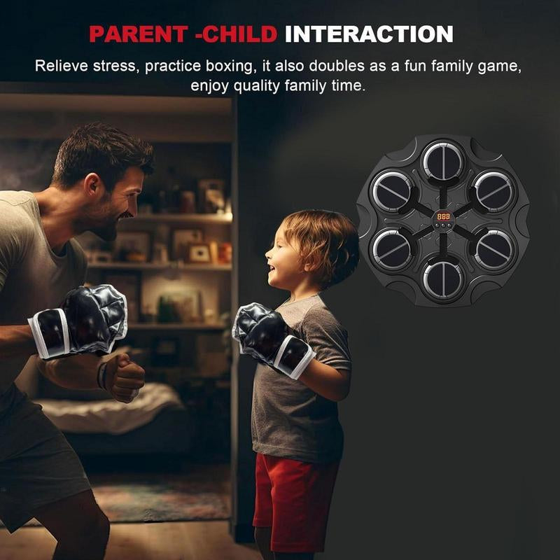 Wall Mounted Smart Boxing Trainer, Home Counting Fitness Boxing Target Machine, Boxing Training Equipment for Home Gym Workout, Gym Accessories