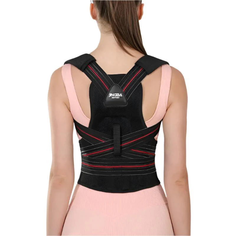 Premium Quality 4 Metal Bar Posture Corrector Back Brace