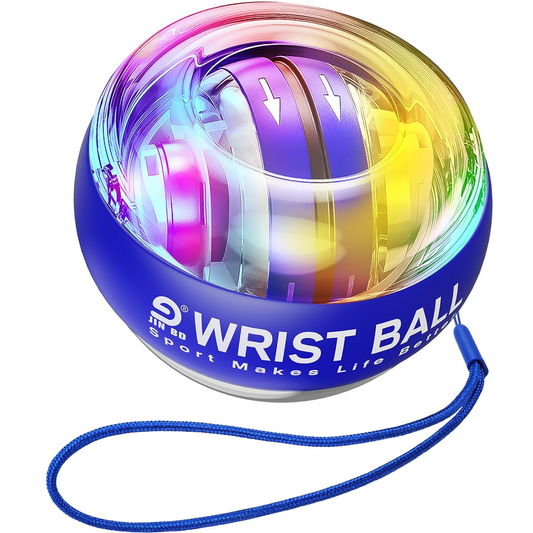 Wrist Trainer Ball Auto-Start Gyroscopic Forearm Exerciser Gyro Ball for Strengthen Arms, Fingers, Bones and Muscles