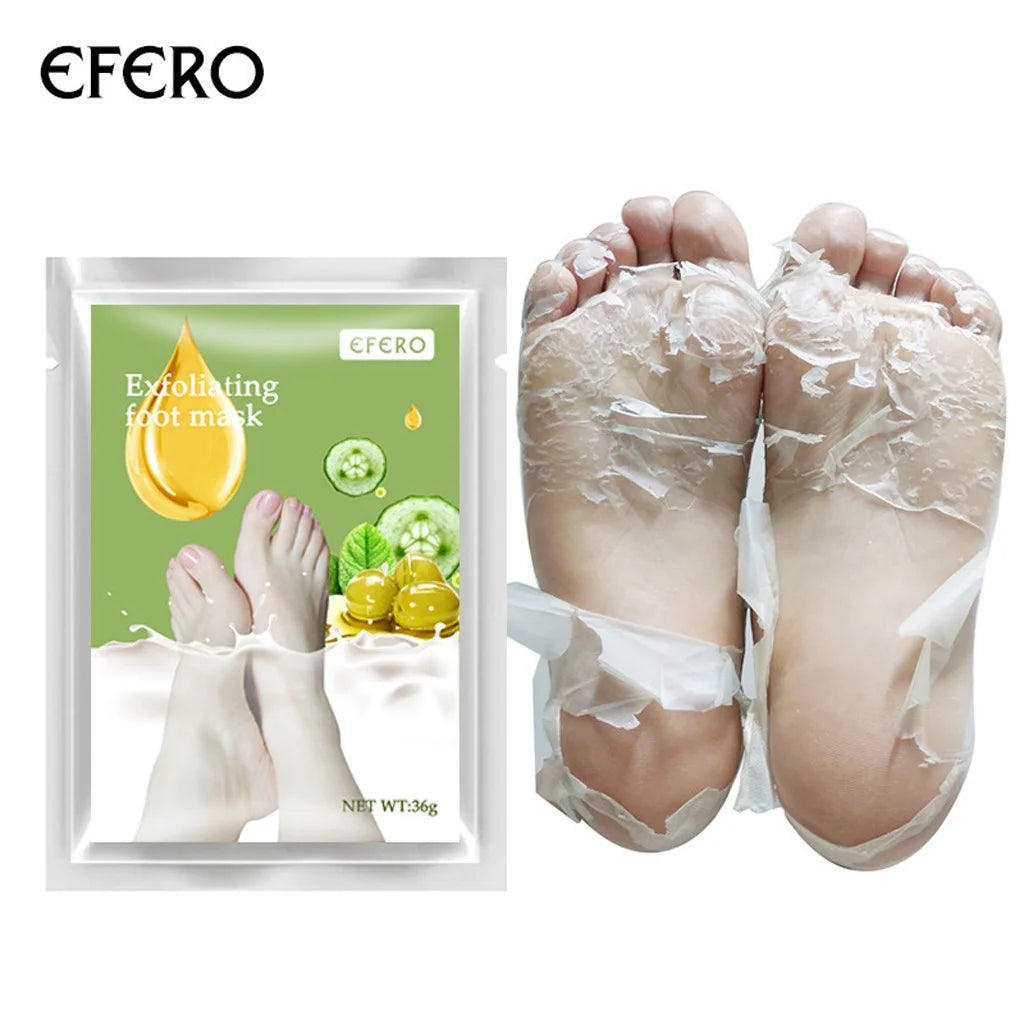Spa Foot Soak Foot Socks 1 Foot Peeling Pair Exfoliating Feet Baby Skin Care Curved Foot File with Handle