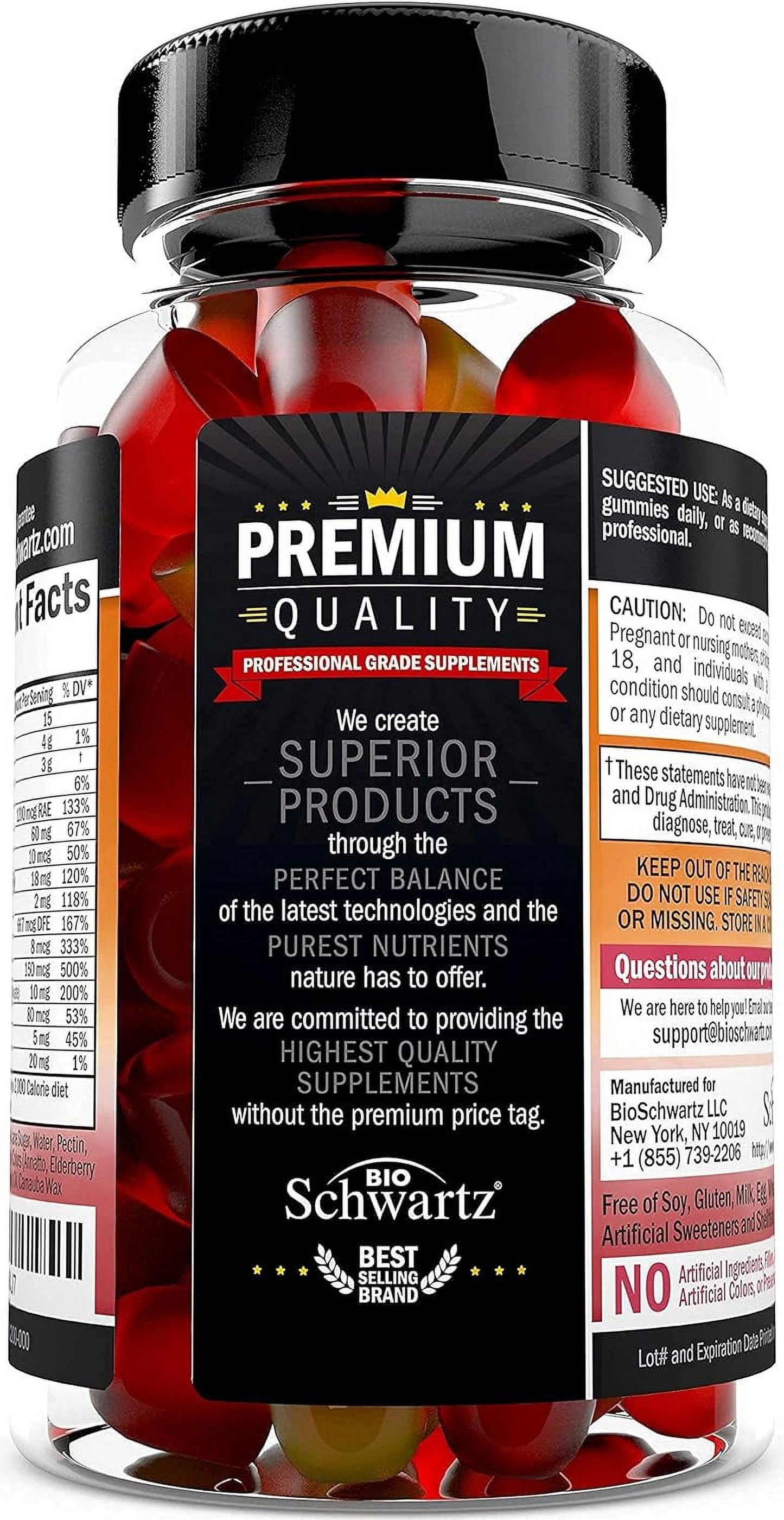 (2 Pack) Women'S Multivitamin Gummies | Immune Support Supplement | Mixed Berry Flavor, 60Ct