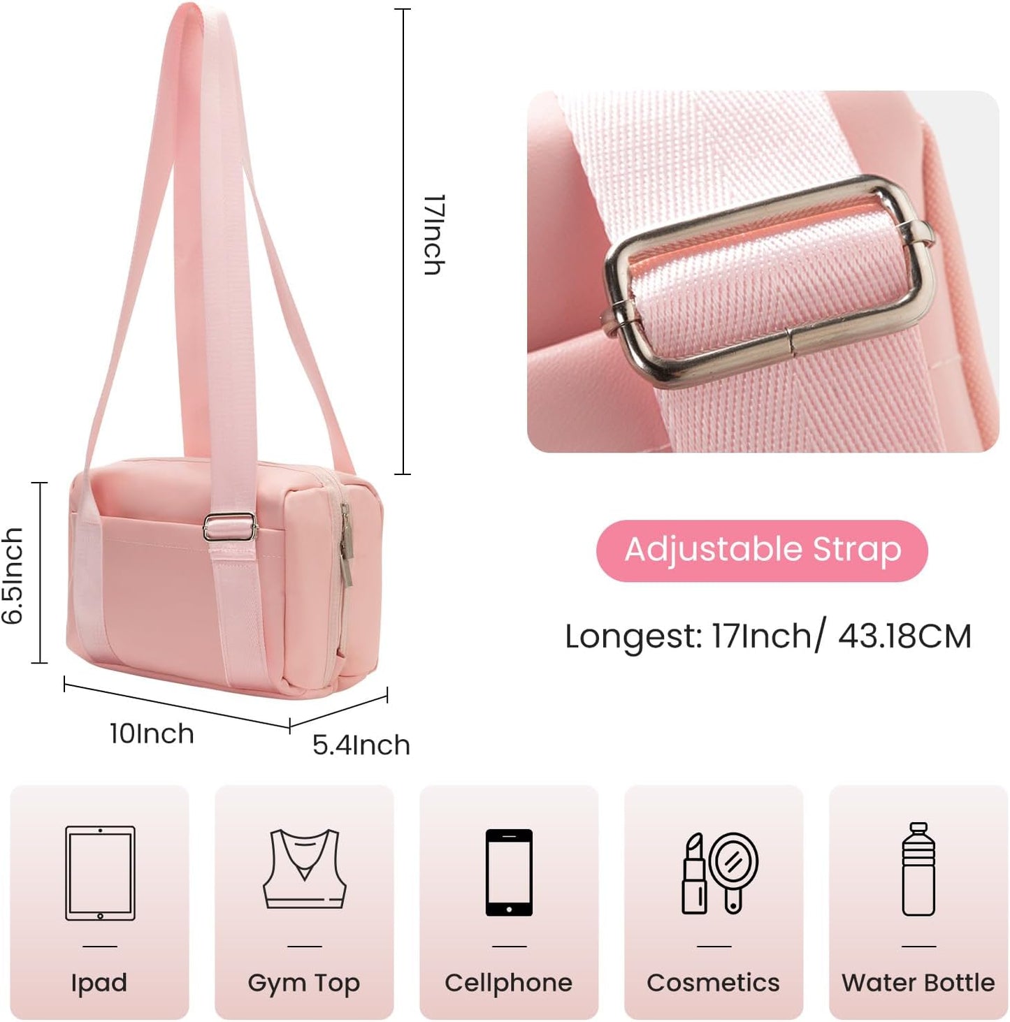 Mini Gym Bag for Women Small Gym Tote Bag Waterproof Sports Duffel Bags Dance Yoga Workout Bag 2025