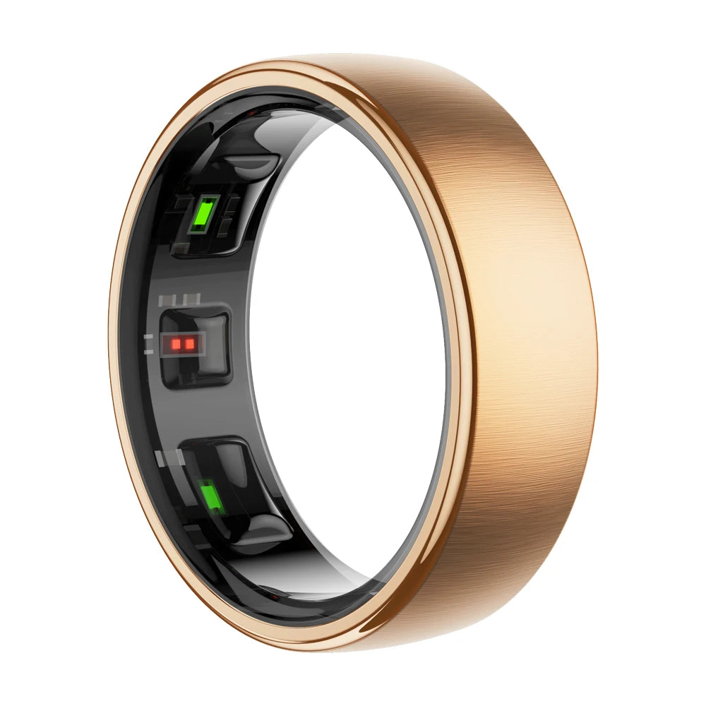 Uhoofit R10 Smart Ring with Charging Dock – Health, Sleep, Heart Rate & Blood Oxygen Tracker, Waterproof