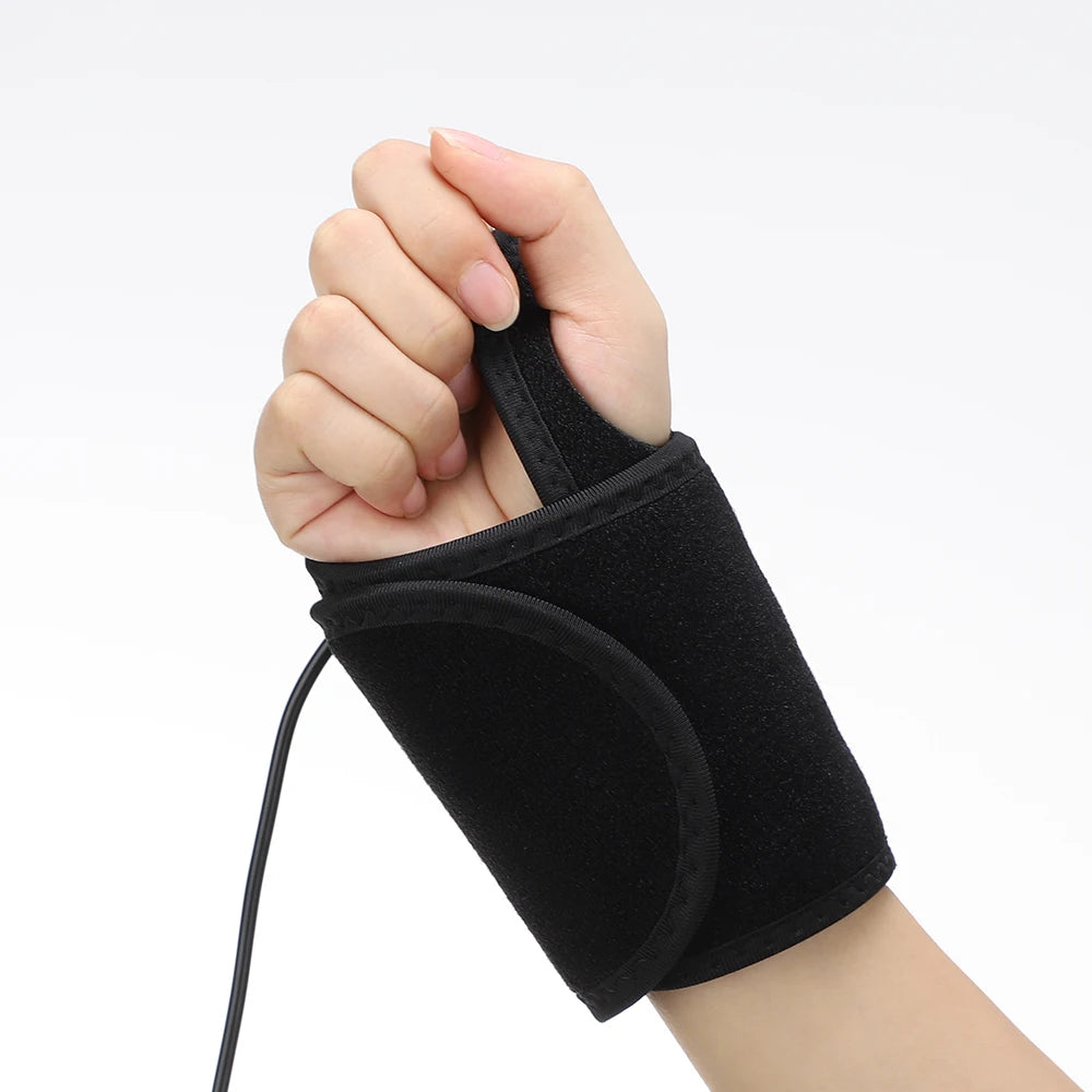 Red Light Therapy Sports Wrist Wraps 660Nm 850Nm 48 Lamp Beads Infrared Belt Support Brace Waist Heat Pad Hand Massager