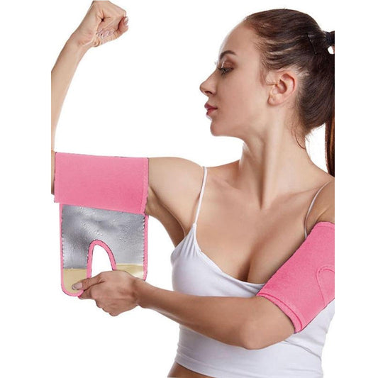 Sauna Sports Arm Sleeves, Neoprene Compression Sweat Arm Trimmer, Sports & Outdoor Accessories for Gym Workout, Gym Accessories, Workout, Neoprene Elbow Sleeves, Armsleeve, Protective Sleeves, Soft Protective Sleeves