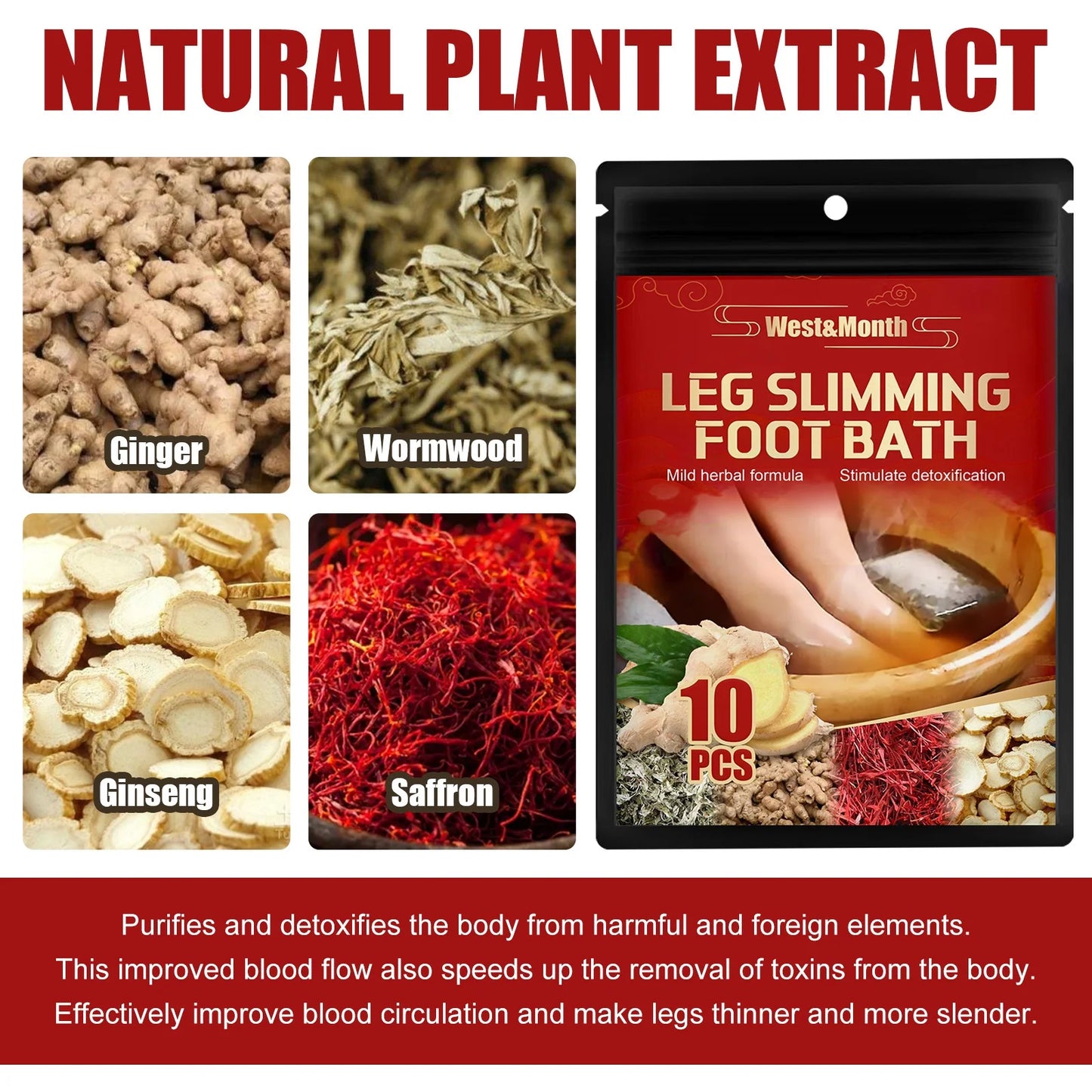 20 Pcs Ginger Foot & Hand Salts & Soaks Foot Care,Eliminate Fatigue Improve Sleeping Foot Pain Foot Care Treatment