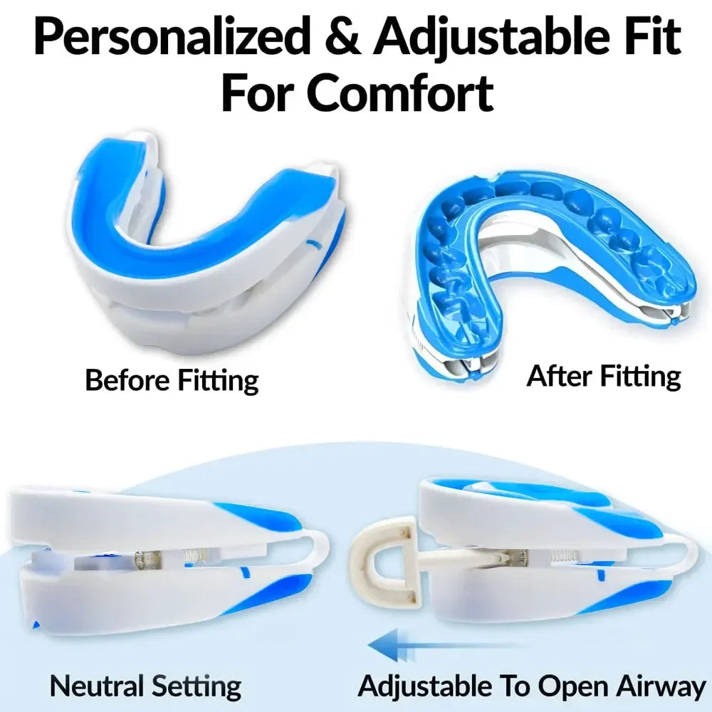 Mouthpiece anti Snore Mouth Guard Silicone anti Snoring Bruxism Sleeping Aid Apnea Guard Teeth Snoring Device Stop Snore Oral