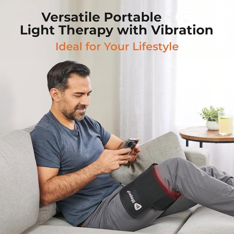 Lifepro Micro LED Light Therapy Belt - Enhance Recovery & Performance with LED Light Therapy | Adjustable Intensity & Vibration