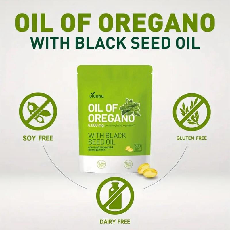 Oregano Oil Healthcare Dietary Supplement Natural