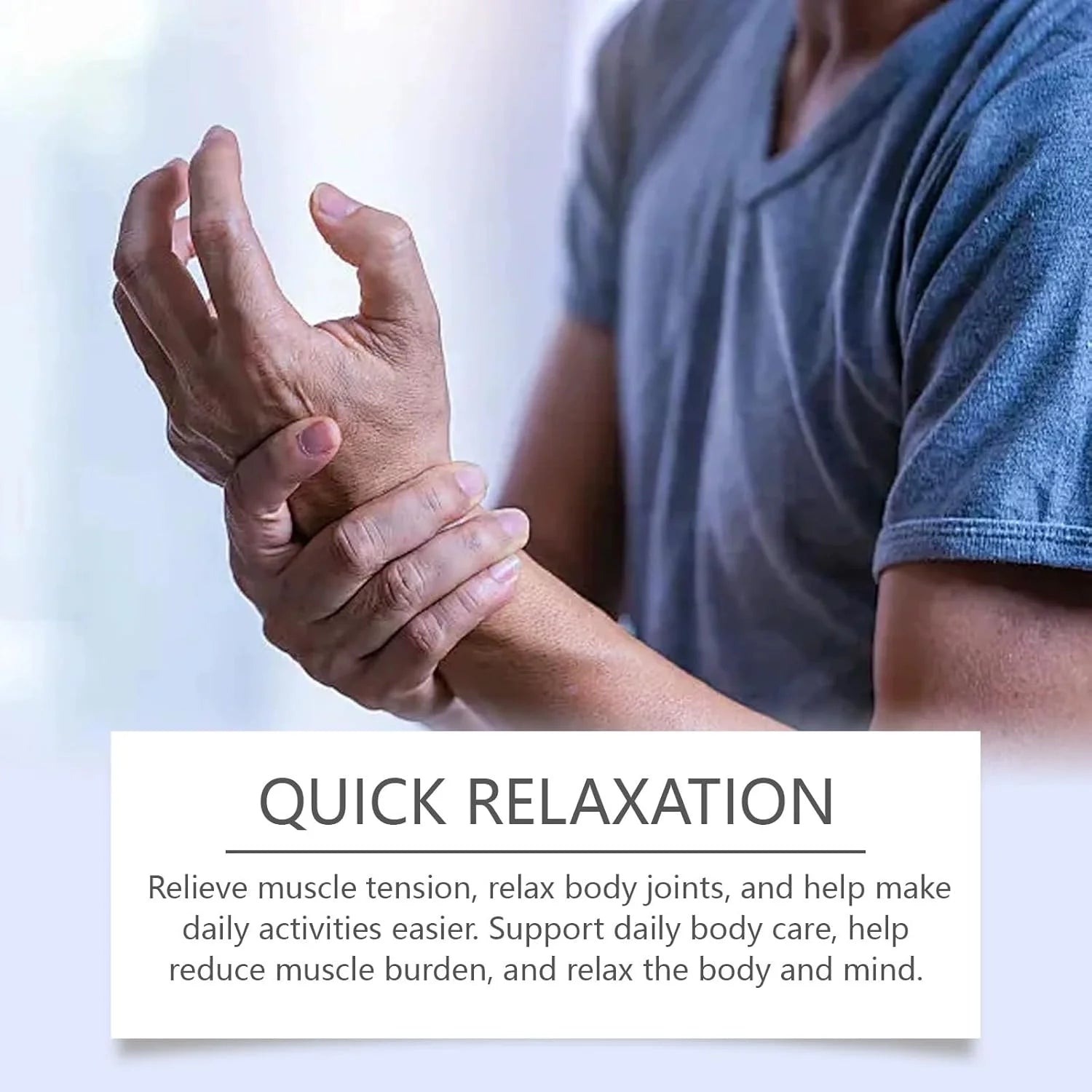 Soothing Cooling Gel 100G, Relieving Body Gel, Pain Relieving Gel, Fast Acting Clear Pain Relieving Gel, Cooling with Menthol and Frankincense, Relieve Muscle Tension (1PCS)