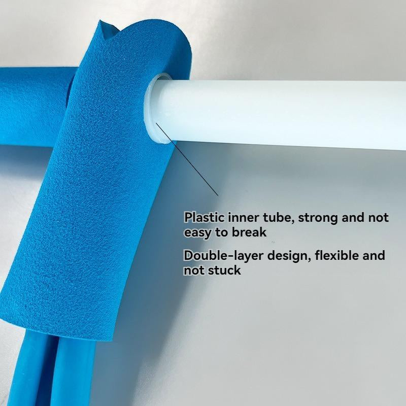 Resistance Band, 4-Tube Foot Pedal Resistance Band, Fitness Equipment for Home Gym Workout