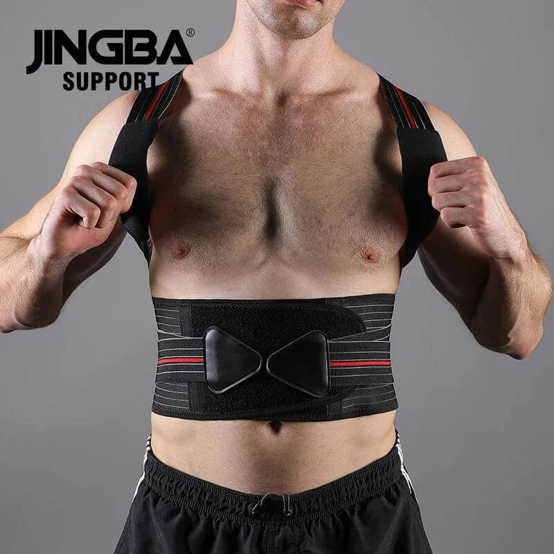 Premium Quality 4 Metal Bar Posture Corrector Back Brace