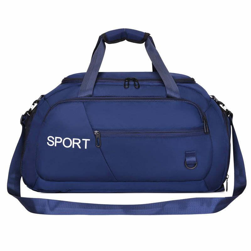 Luggage Bags for Women Handbag Oxford Men'S Fitness Gym Shoulder Bag Waterproof Sports Travel Backpack with Shoes Compartment