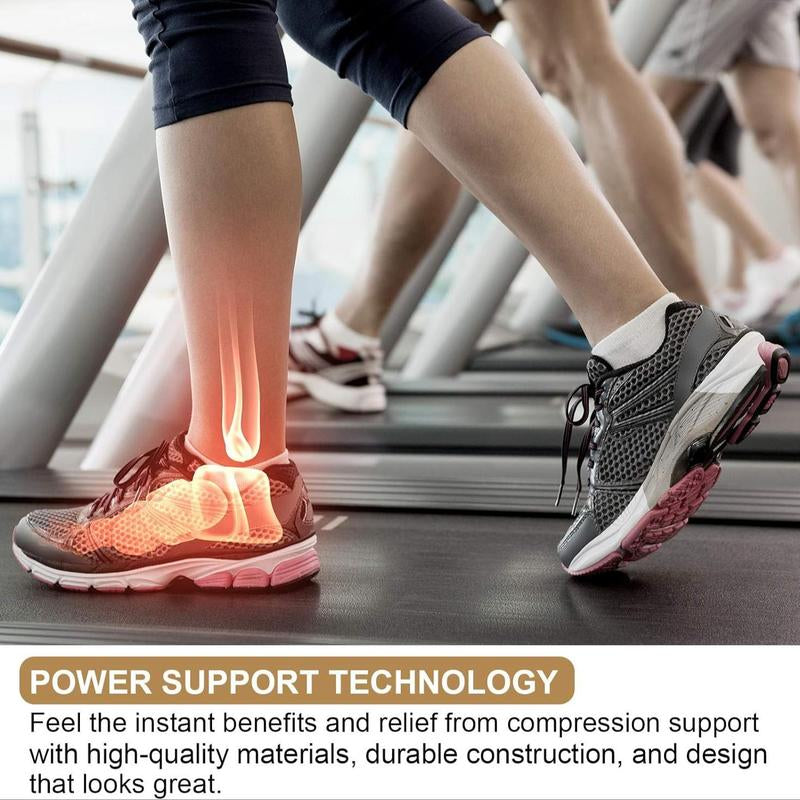 Compression Socks, 3 Pairs Open Toe Compression Ankle Sleeves, Ankle Protective Stretch Compression Socks, Outdoor Fitness Socks, Sports Protective Open Toe Sleeves, Exercise Equipment, Workout Equipment, Ankle Compression Cuff, Healthcare