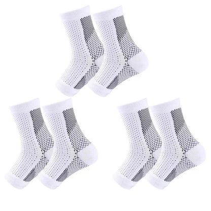 Compression Socks, 3 Pairs Open Toe Compression Ankle Sleeves, Ankle Protective Stretch Compression Socks, Outdoor Fitness Socks, Sports Protective Open Toe Sleeves, Exercise Equipment, Workout Equipment, Ankle Compression Cuff, Healthcare
