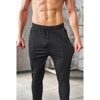 4-PACK Men'S Stretch Jogger Pants, Comfortable Athletic Pants with Pockets for Active Wear, Lightweight & Breathable