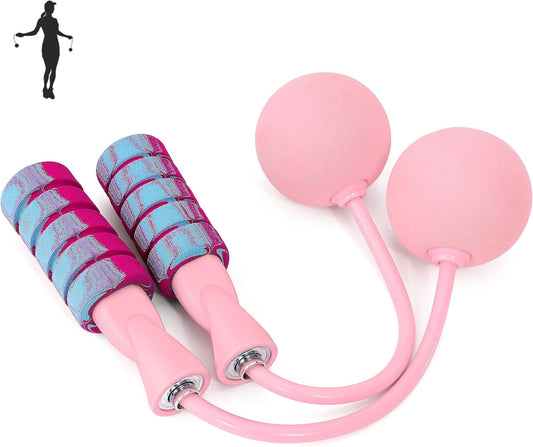 Jump Rope, Weighted Ropeless Skipping Rope for Fitness, Tangle-Free Rapid Speed Cordless Jump Rope Workout for Men, Women, Children…