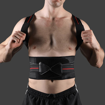 Premium Quality 4 Metal Bar Posture Corrector Back Brace