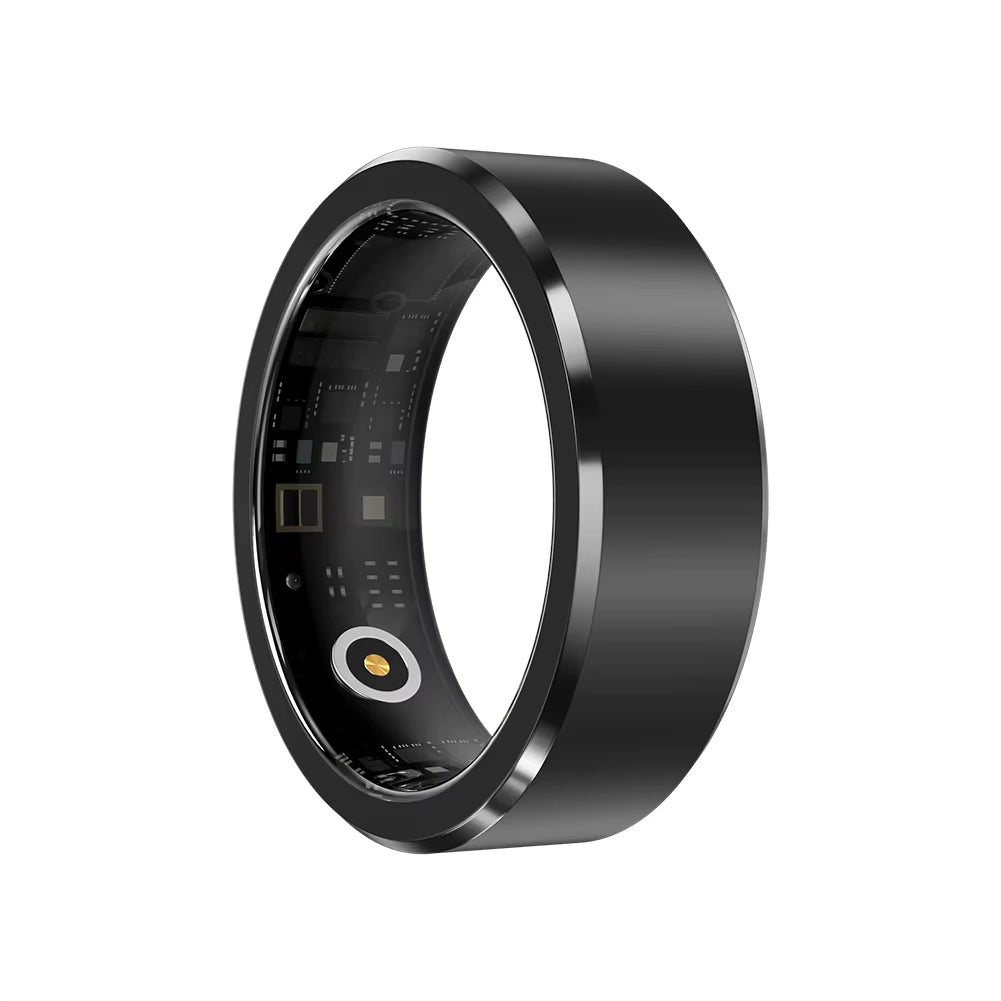 Smart Ring Waterproof Sport Intelligent Health Ring Health Monitor Activity & Sleep Tracker for Men Women for Android Ios
