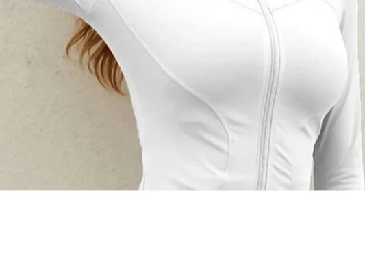 Women'S Thumb Holes Solid Zip up Mock Neck Spring Sports Jacket, Back to School Outfits, Fashion Long Sleeve Sports Outerwear for Tennis Pickleball Gym Yoga Workout Running, Define Jacket, Bbl Jackets, Women'S Sportswear Sports Wear