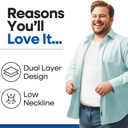 Compression Shirt for Men | Gynecomastia Compression Tank Top Men | Mens Shapewear Compression Shirts Workout Gym Clothing Workout Vest