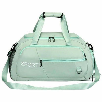 Luggage Bags for Women Handbag Oxford Men'S Fitness Gym Shoulder Bag Waterproof Sports Travel Backpack with Shoes Compartment