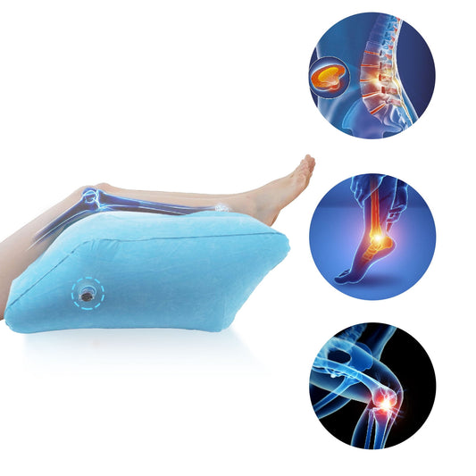 Inflatable Leg Rest, Leg Wedge Pillow for Raising Legs and Knee