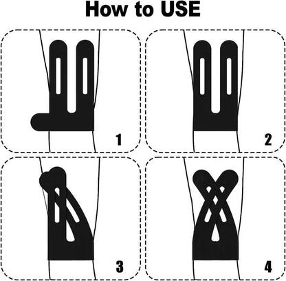 Precut Kinesiology Tape for Knees,15-30 Pcs -Elastic Knee Support & Stability, Pain Reliefwaterproof, Breathable, Hypoallergenic Athletictape