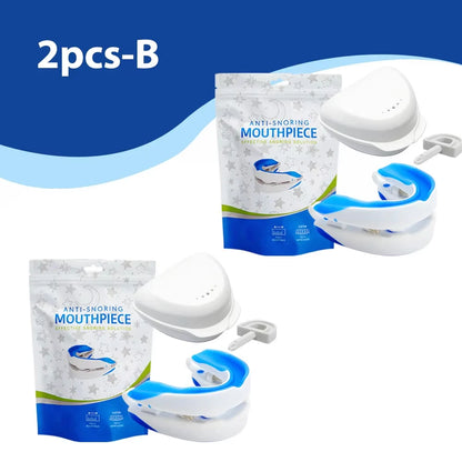 Mouthpiece anti Snore Mouth Guard Silicone anti Snoring Bruxism Sleeping Aid Apnea Guard Teeth Snoring Device Stop Snore Oral