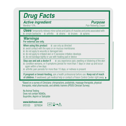 (2 Pack)  Overnight Pain Relief Cream, Back Knee Muscle Joint and Arthritis Pain Relievers, 3 Oz