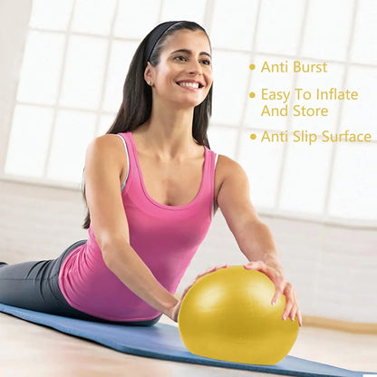 Workoutz 9-Inch Mini Yoga and Pilates Ball