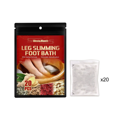 20 Pcs Ginger Foot & Hand Salts & Soaks Foot Care,Eliminate Fatigue Improve Sleeping Foot Pain Foot Care Treatment