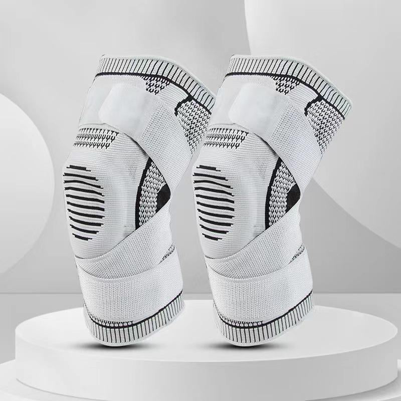 OLLAS Knee Braces, 2-Pack, Knee Support Compression Sleeves, Fitness Sports Knee Braces, Women'S & Men'S Compression Suitable for Running, Fitness, Basketball