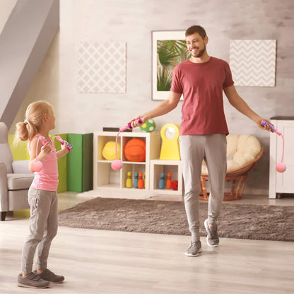 Jump Rope, Weighted Ropeless Skipping Rope for Fitness, Tangle-Free Rapid Speed Cordless Jump Rope Workout for Men, Women, Children…