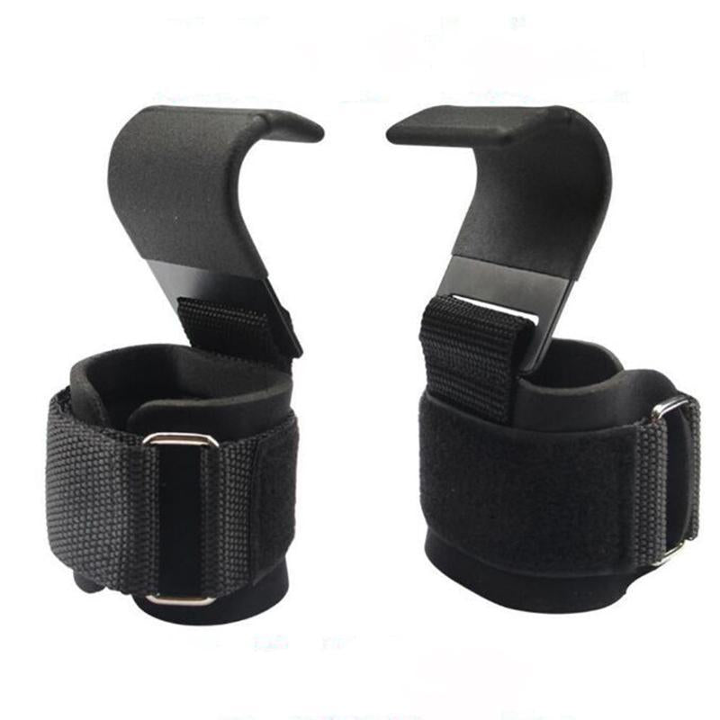 1 Pair Heavy Duty Weight Lifting Hooks with Padded Grip, Dumbbell Barbell Powerlifting Aid, Perfect for Pull Ups and Powerlifting, Gymtok, Weight Losing Products, Christmas Gift