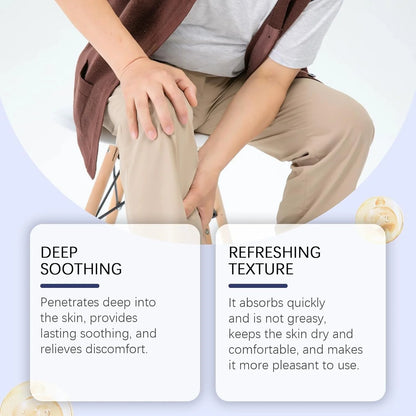 Soothing Cooling Gel 100G, Relieving Body Gel, Pain Relieving Gel, Fast Acting Clear Pain Relieving Gel, Cooling with Menthol and Frankincense, Relieve Muscle Tension (1PCS)