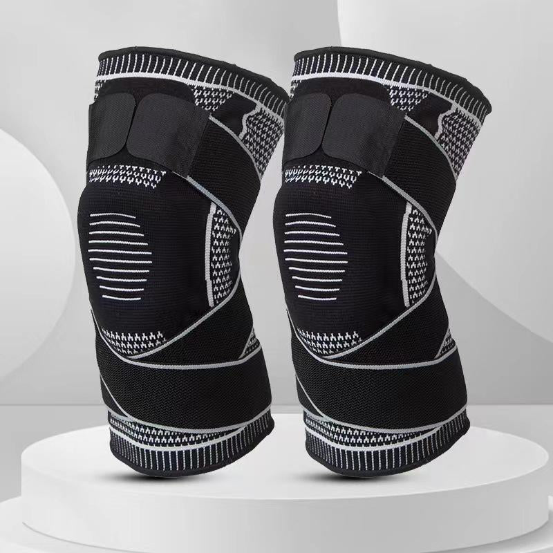OLLAS Knee Braces, 2-Pack, Knee Support Compression Sleeves, Fitness Sports Knee Braces, Women'S & Men'S Compression Suitable for Running, Fitness, Basketball