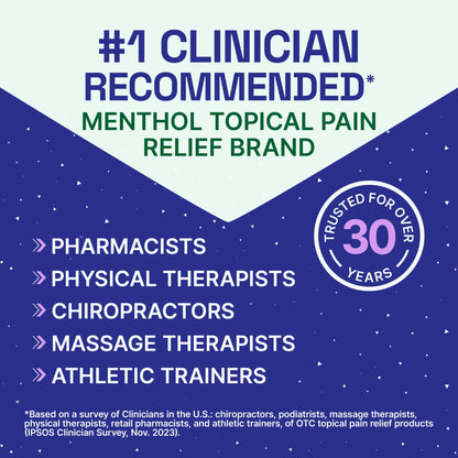 (2 Pack)  Overnight Pain Relief Cream, Back Knee Muscle Joint and Arthritis Pain Relievers, 3 Oz