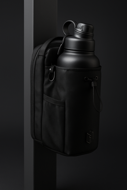 Magnetic Gym Bag Large Capacity- Phone Pocket & Water Bottle Holder