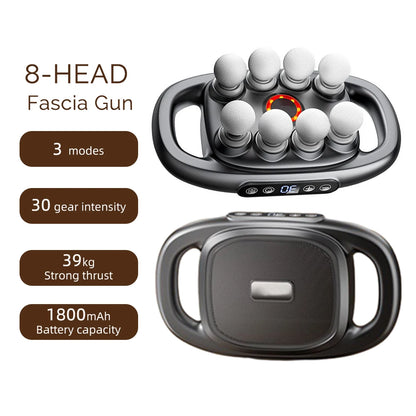 42-Heads High-Frequency Fascia Gun- Back, Neck, Shoulders &  Full-Body Muscle Recovery Massager
